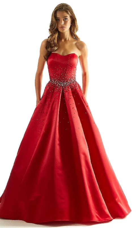 women's work dressesMori Lee 49054 - Sweetheart Sleeveless Ballgown