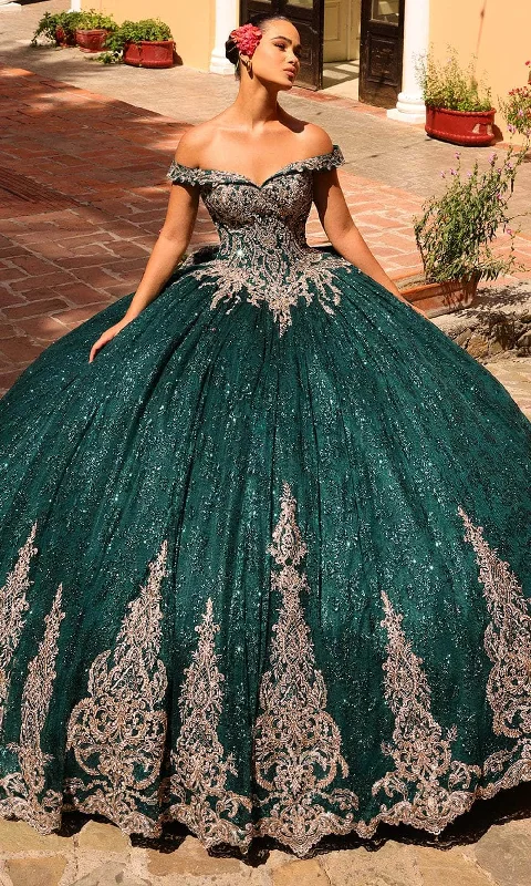 women's floral dressesAmarra 54324 - Embroidered Ballgown