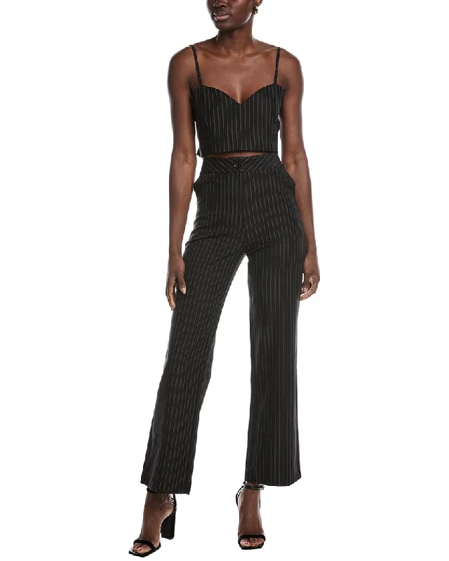 women's jumpsuits for apple-shaped bodiesGracia 2pc Top & Pant Set