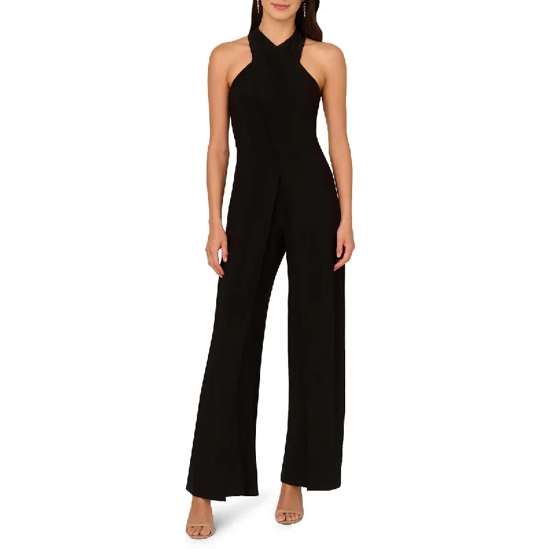 women's jumpsuits for loungingWomens Jersey Overlay Jumpsuit