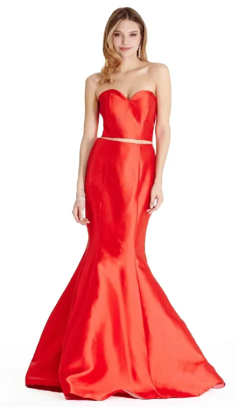 women's casual Friday dressesTrevi Collection - Two Piece Sweetheart Mermaid Evening Dress