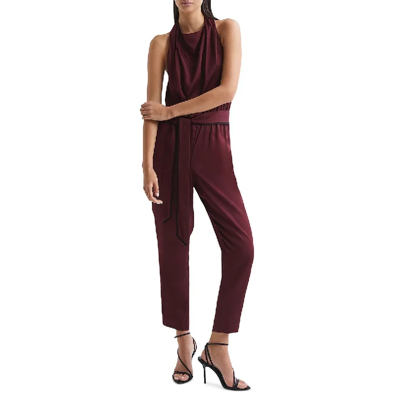 women's jumpsuits with bell sleevesWomens Wais Viscose Jumpsuit