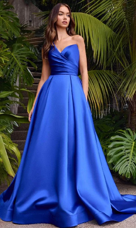 women's vacation dressesAshley Lauren 11772 - One Shoulder Evening Ballgown