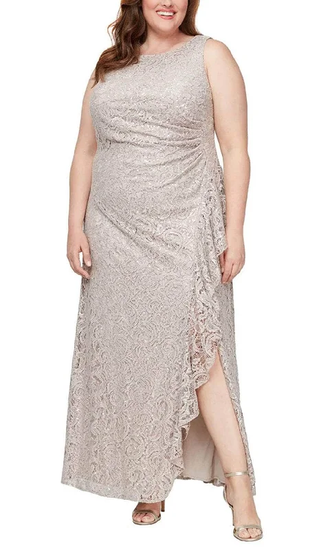 women's trendy dressesAlex Evenings 84122434 - Sequin Sheath Evening Dress