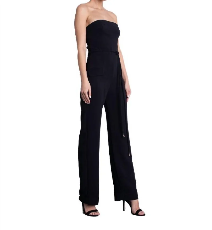 women's jumpsuits for dancingElanor Jumpsuit In Black