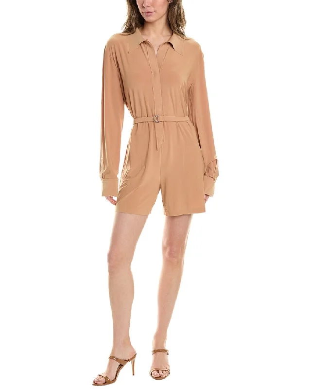 women's jumpsuits for maternity wearNorma Kamali Shirt Romper