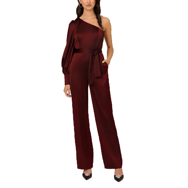 women's cropped jumpsuitsWomens Cold Shoulder Pockets Jumpsuit