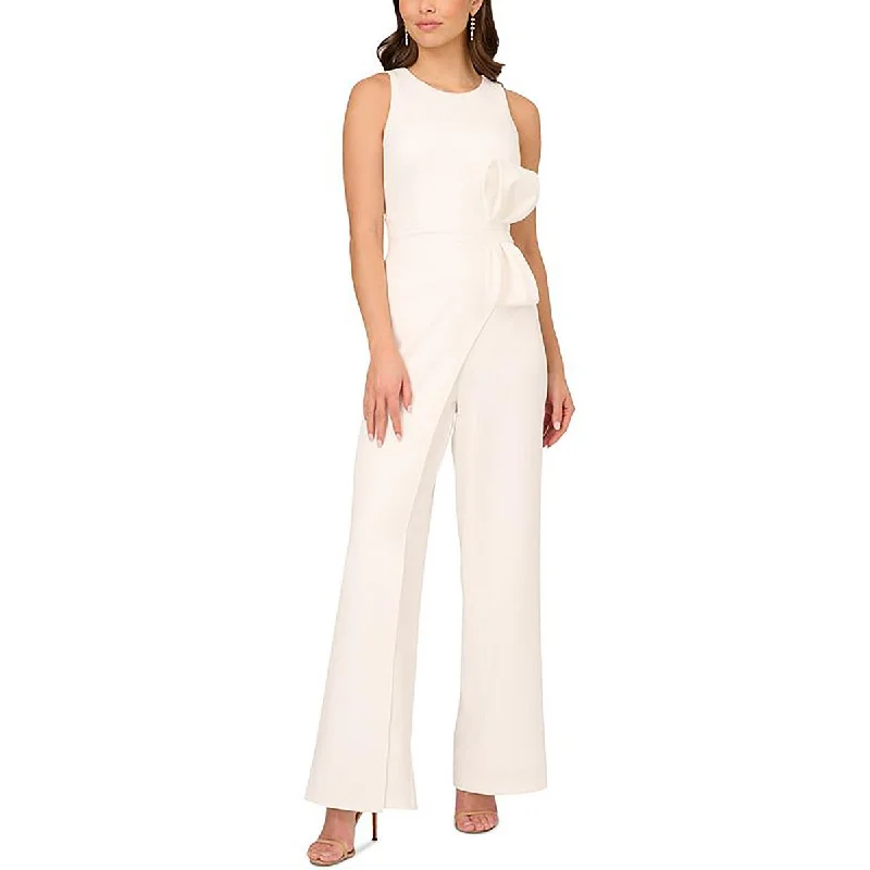 women's dressy jumpsuitsWomens Wide Leg Sleeveless Jumpsuit