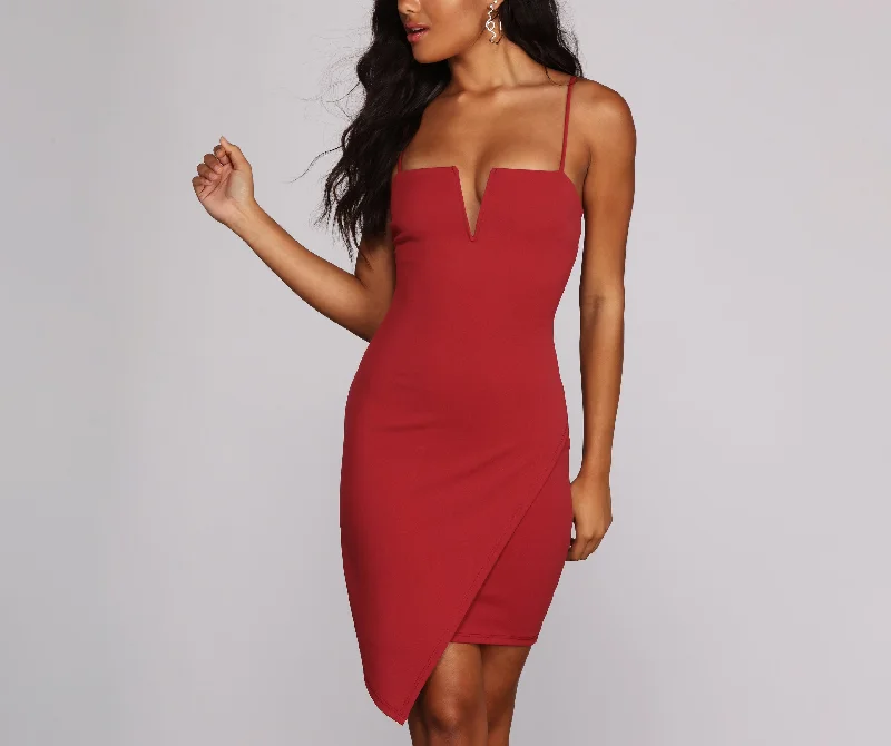 women's silk dressesStraight To The Point Mini Dress