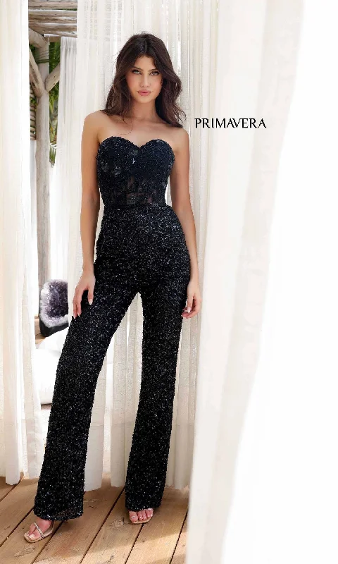 women's retro jumpsuitsLong Formal Jumpsuit 4272 by Primavera