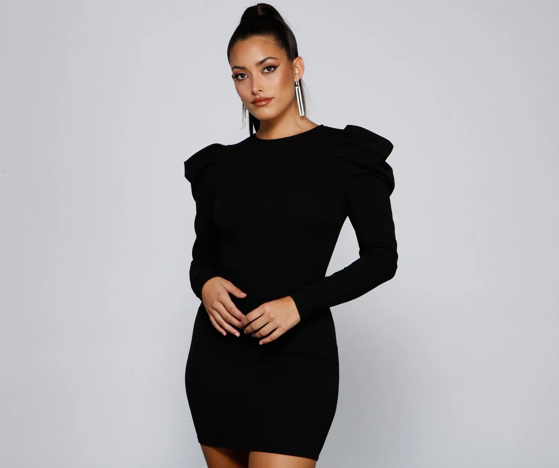 women's limited-edition dressesMajor Drama Chic Bodycon Mini Dress