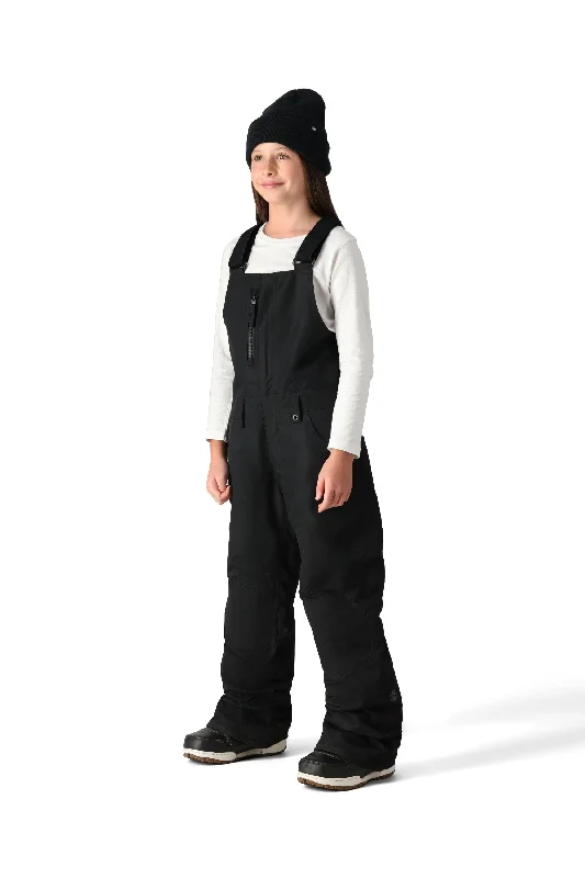 women's cool pants686 Girl's Sierra Insulated Bib Snowboard Bib Pants Black 2025