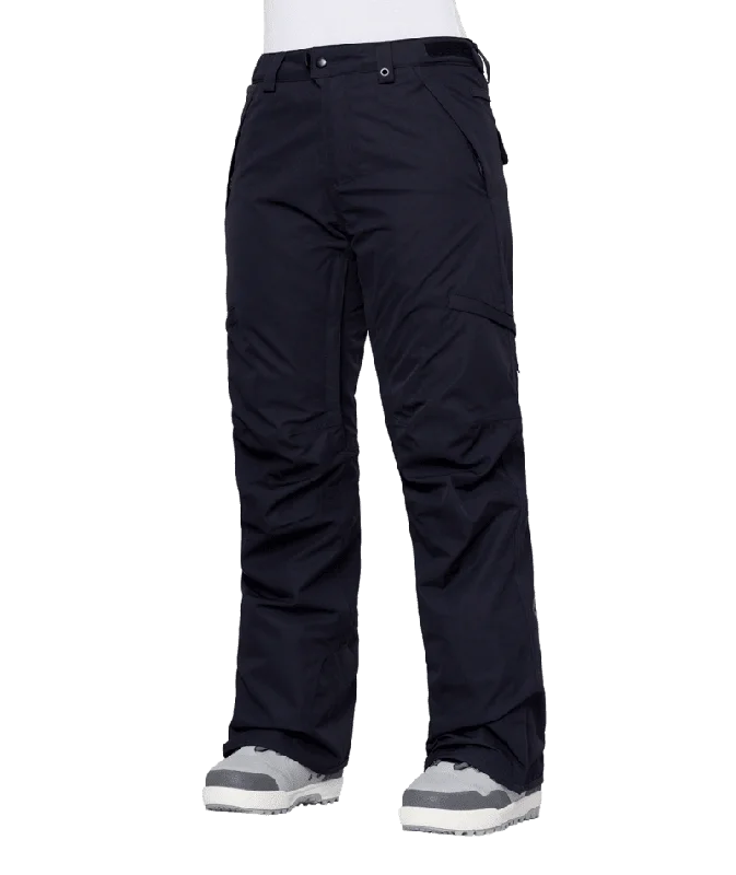 women's winter pants686 Women's Smarty 3-in-1 Cargo Snowboard Pants Black 2024