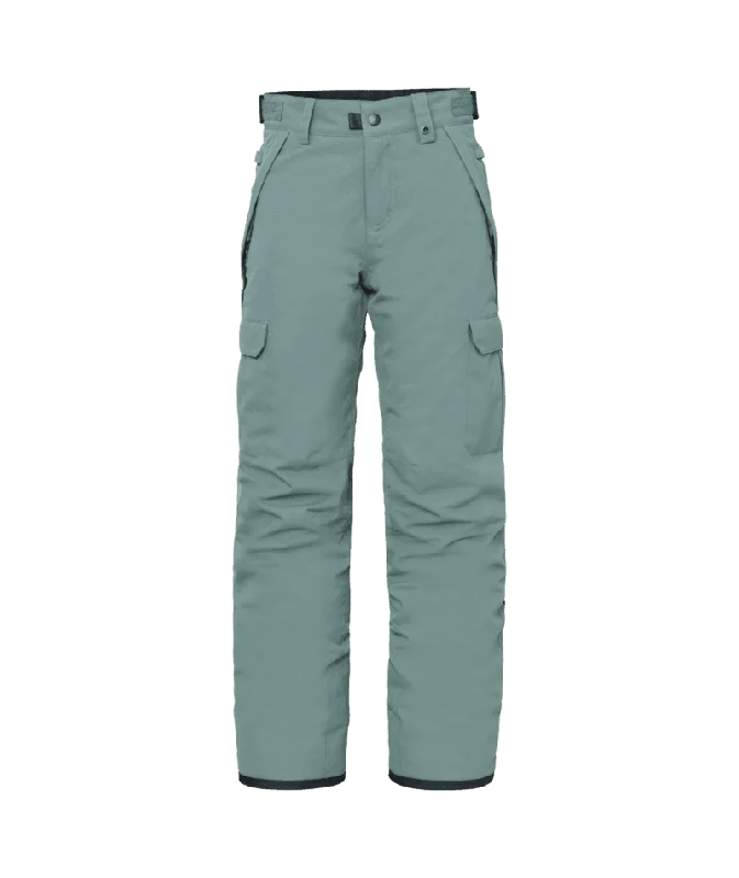 women's trendy pants686 Youth Infinity Cargo Insulated Snowboard Pants Cypress Green 2024