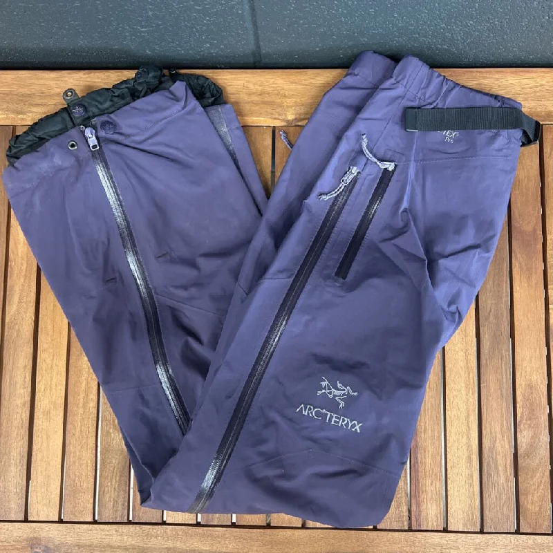 women's designer pantsArc'teryx - Beta AR Gore-Tex Pro Shell Pants - MSRP $600: Purple-women-SM