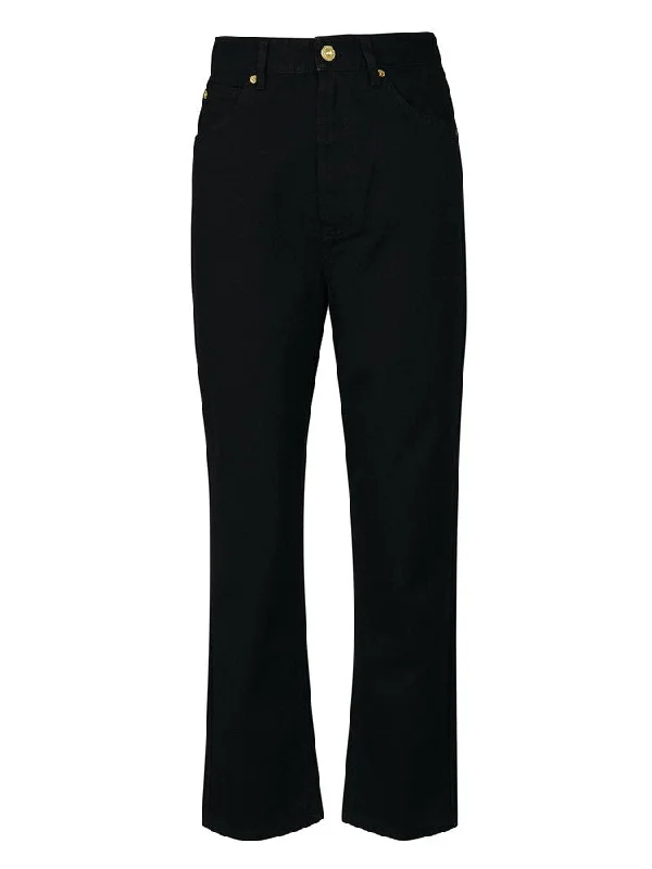 women's luxury pantsGarcia High Rise Jeans - Black