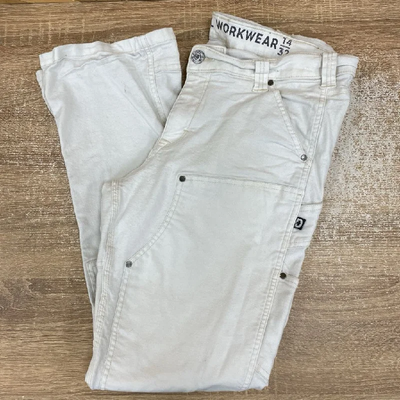 women's reversible pantsDovetail Workwear - Women's Cargo Pants - MSRP $135: White-women-14