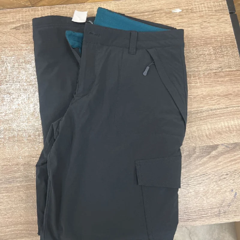 women's skinny pantsEddie Bauer- fleece lined pants- MSRP $150: Black-women-16