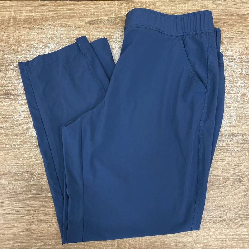 women's cashmere pantsEddie Bauer- light weight pants - MSRP $89: Blue -women-LG