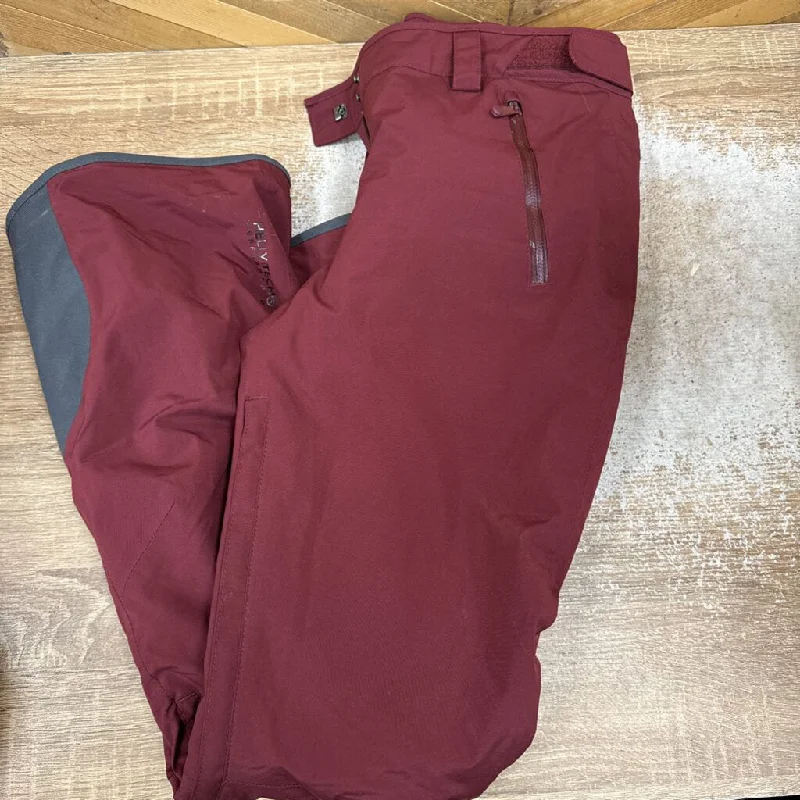 women's breathable pantsHelly Hansen- insulated ski pants- MSRP $180: Burgundy `-women-XS