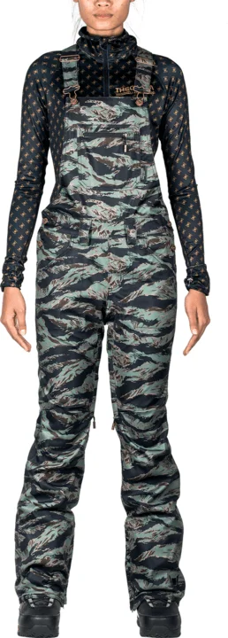 women's sweatpantsL1 Loretta Bib Overall Snowboard Pants Women's Tiger Camo 2021