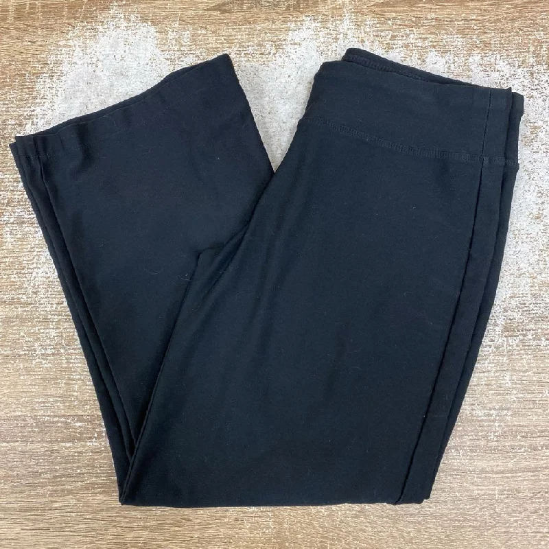 women's waterproof pantsNike - Women's Dri-Fit Cropped Yoga Pants - MRSP comp $60: black-women-XS