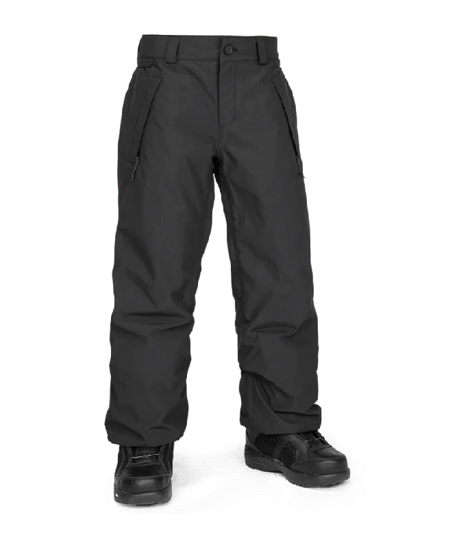 women's cycling pantsVOLCOM Youth Fernie Insulated Snowboard Pants Black 2025