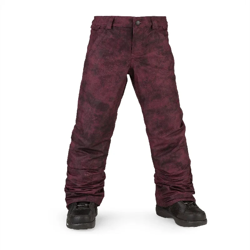 women's leggingsVOLCOM Frochickidee Insulated Snowboard Pants Girl's Acid Merlot 2022