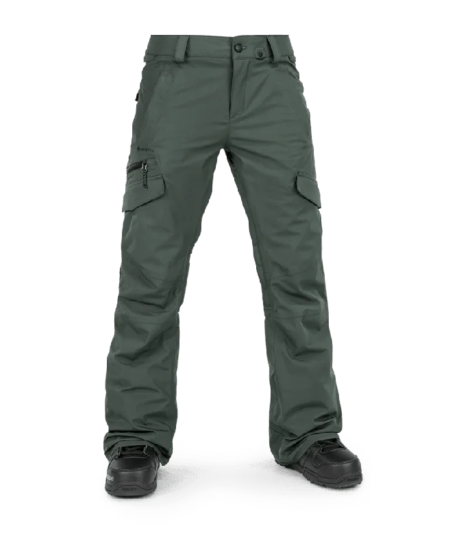 women's cycling pantsVOLCOM Women's Aston GORE-TEX Snowboard Pants Eucalyptus 2024