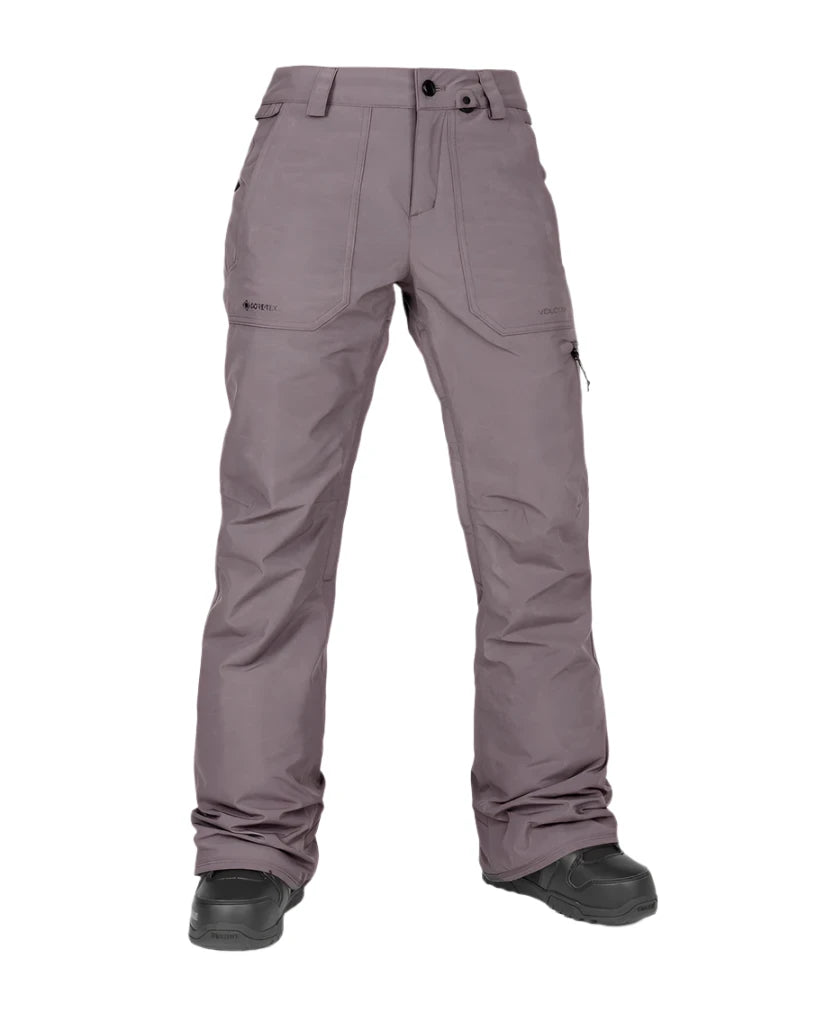 women's convertible pantsVOLCOM Women's Knox Insulated GORE-TEX Snowboard Pant Dusty Lavender 2025