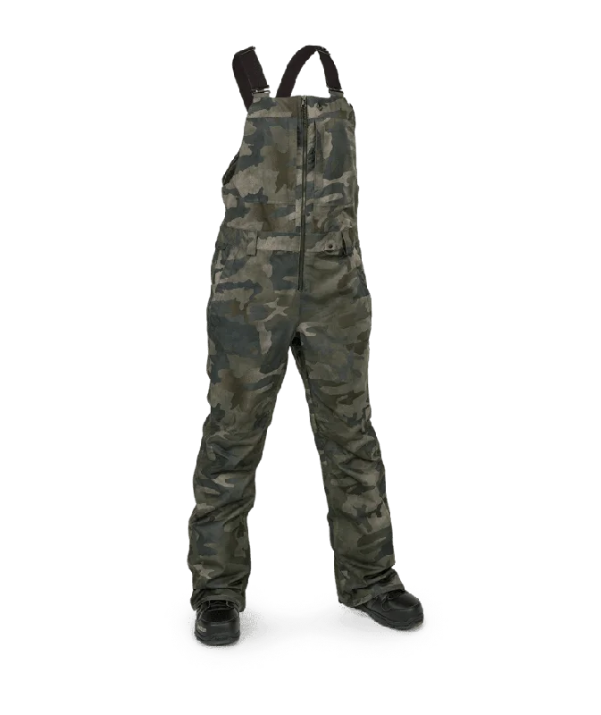 women's active pantsVOLCOM Women's Swift Bib Overall Snowboard Pants Cloudwash Camo 2024