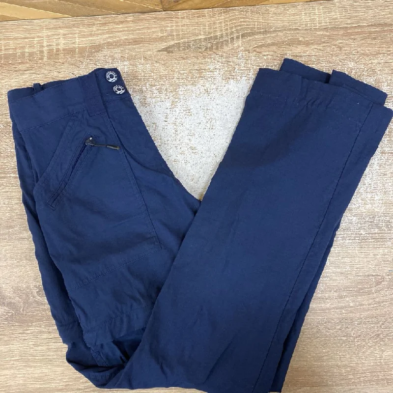 women's denim pantsWindRiver - Women's Zip-Off Hiking Pants - MSRP comp $80: Navy-women-6x32