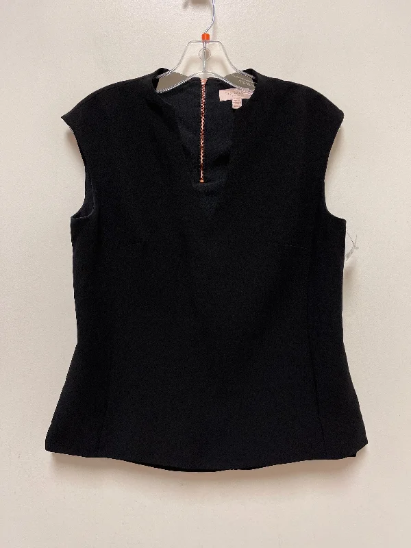 women's retro dressesBlack Top Sleeveless Designer Ted Baker, Size Xl