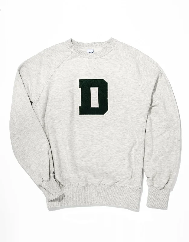 women's statement dressesDARTMOUTH SWEATSHIRT - GREY