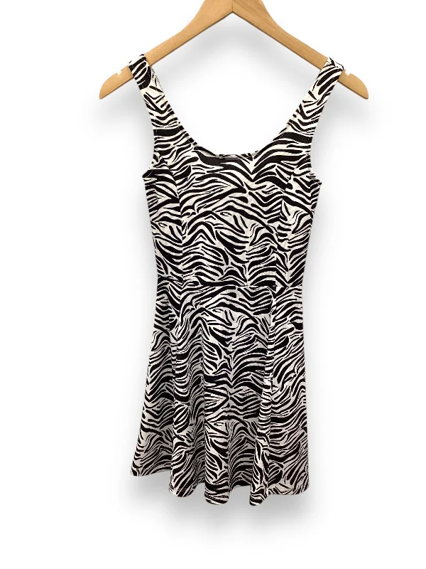 women's fair-trade dressesDress Casual Short By Divided In Zebra Print, Size: Xs