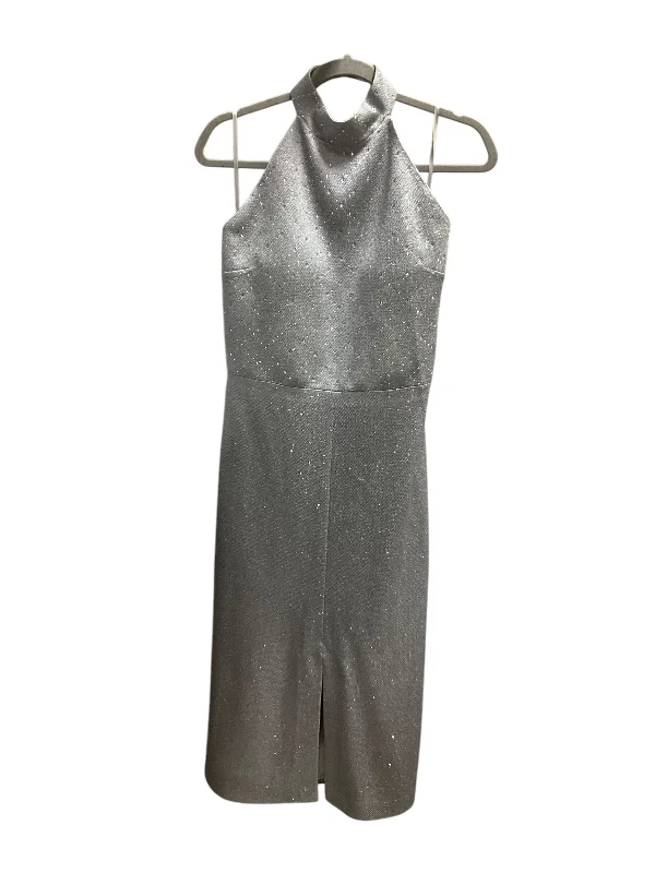 women's petite dressesDress Luxury Designer By St John Collection In Silver, Size: 6