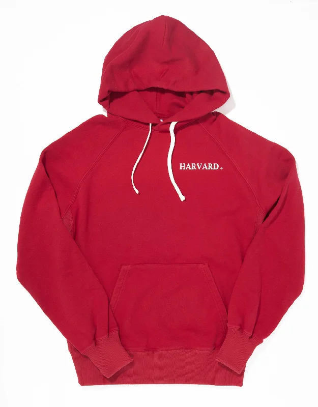 women's high-low dressesHARVARD HOODIE - BURGUNDY