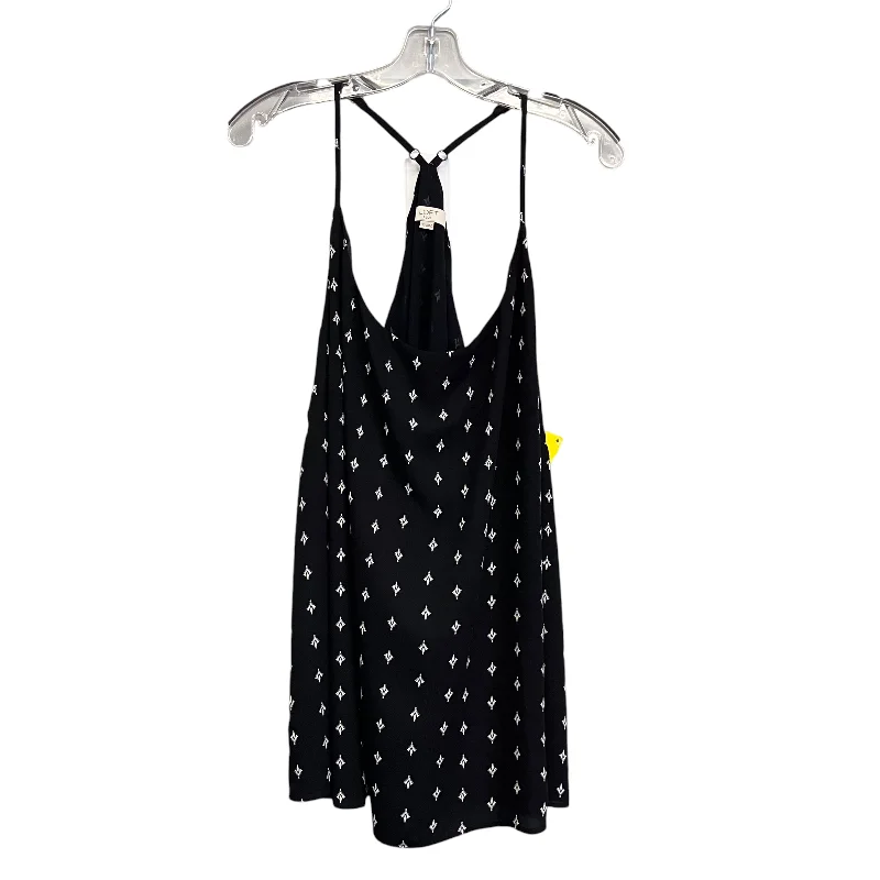 women's everyday dressesTop Sleeveless By Loft In Black & White, Size:3X